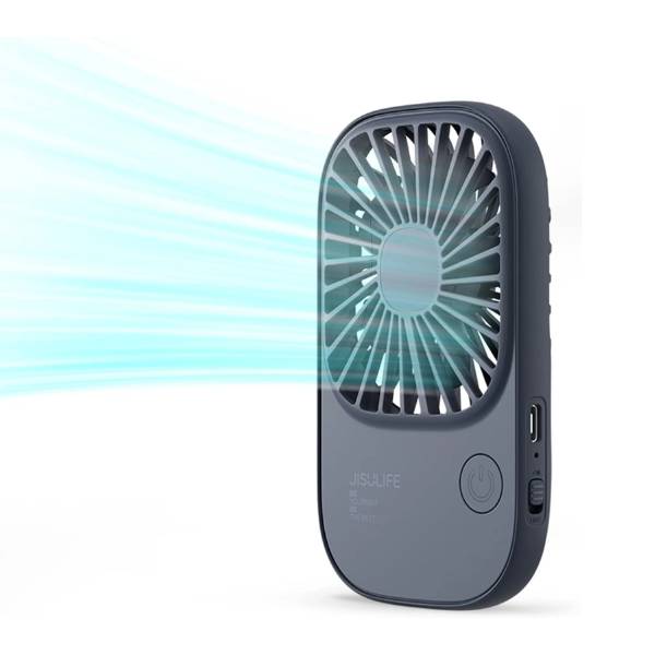 JISULIFE FA49 Rechargeable Handheld Fan 2000mAh