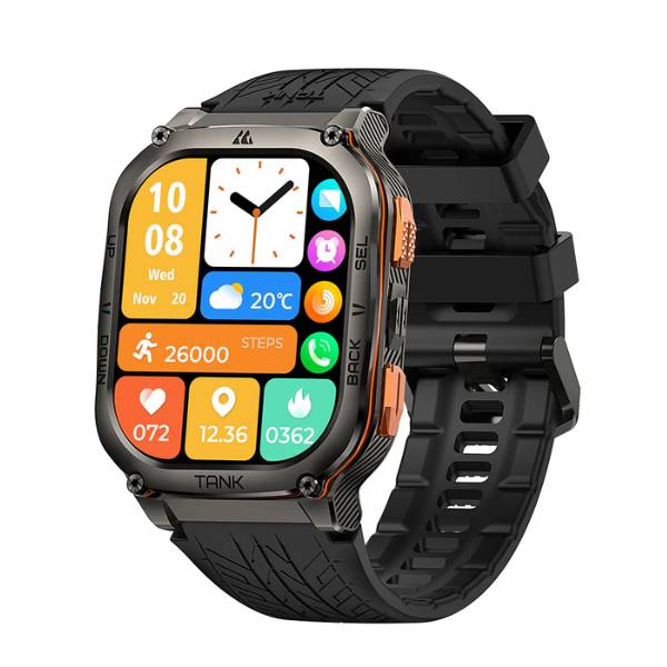 KOSPET TANK M3 Ultra Calling Rugged Smartwatch with GPS