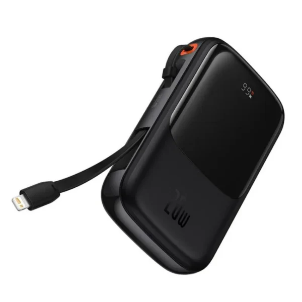 BASEUS Qpow Pro Digital Display Power Bank 10000mAh 20W with Lightning Cable
