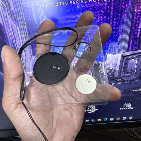 MiLi MiTag with Extra Battery Android Location Tracker Device-Compatible with Google’s Find My Device