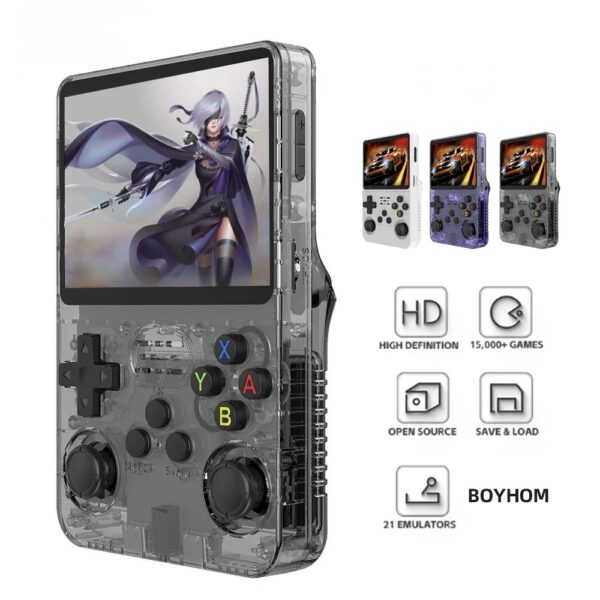 R36HD Handheld Game Consoles with 2X HIGH-QUALITY IPS Display