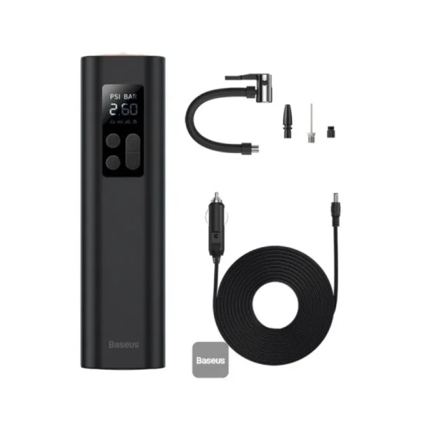 Baseus Mini Car Air Compressor 12V 150PSI Portable Car Tire Inflator Smart Digital Inflatable Pump For Car Bicycle Boat Air Pump
